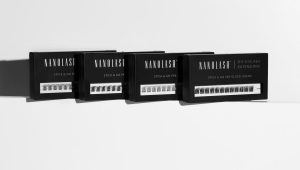 Gjør-det-selv forhåndslimte øyevipper nanolash